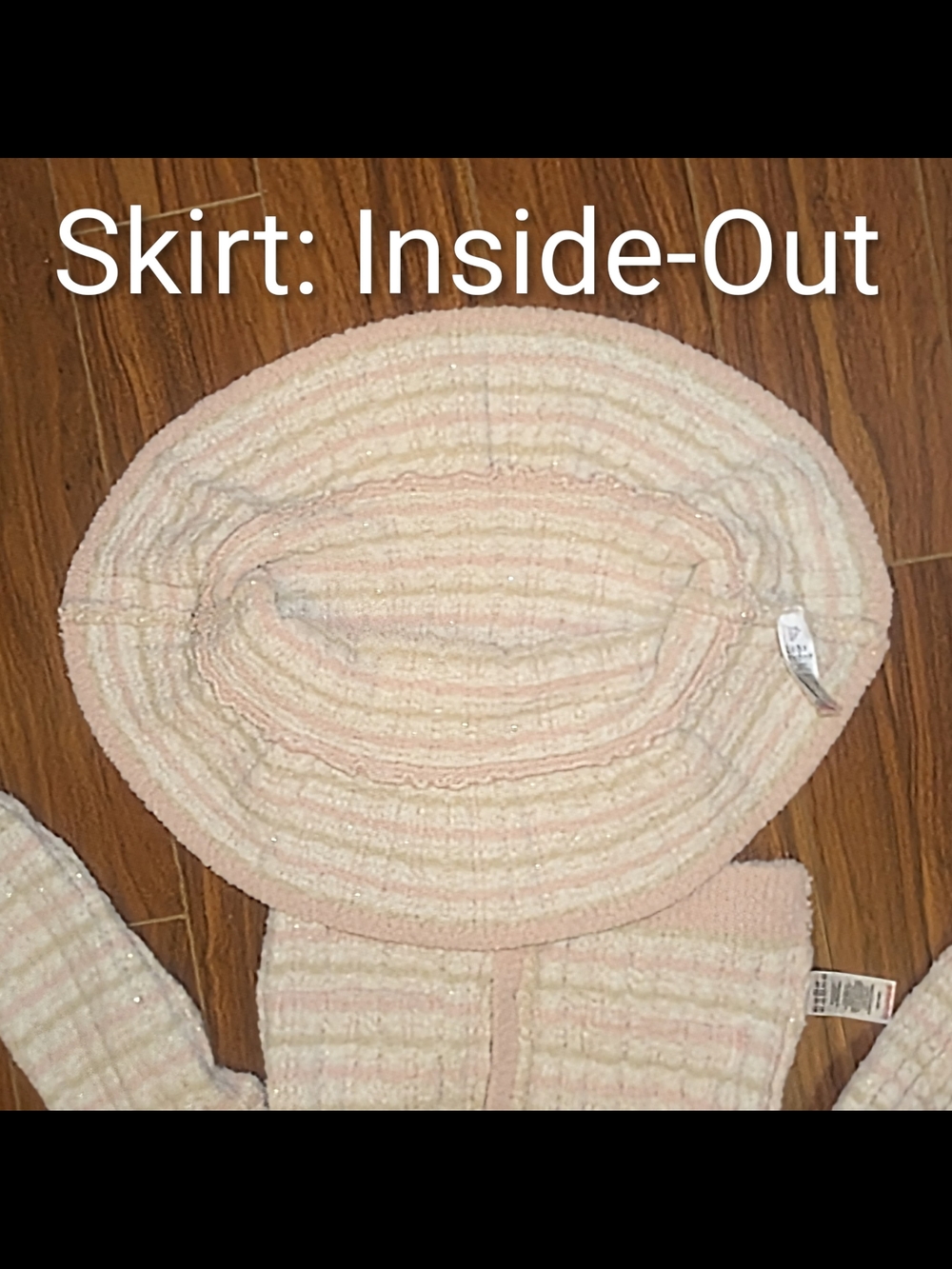 Girls' Sz4 Isaac Mizrahi Pink Soft Tweed-Stye Matching Set, Brand New. - Picture 7 of 11